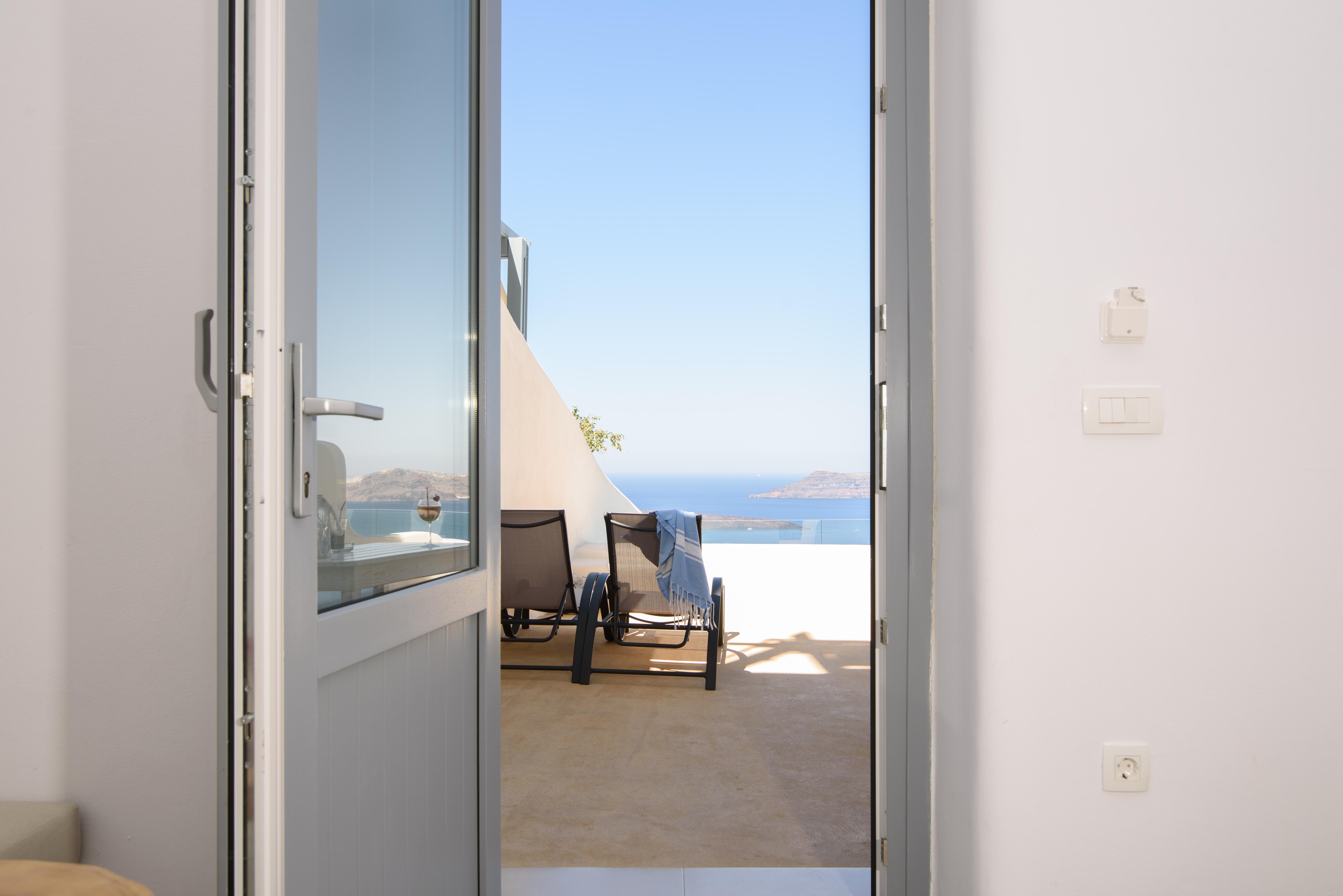 Hotel On The Cliff Fira  Exterior foto