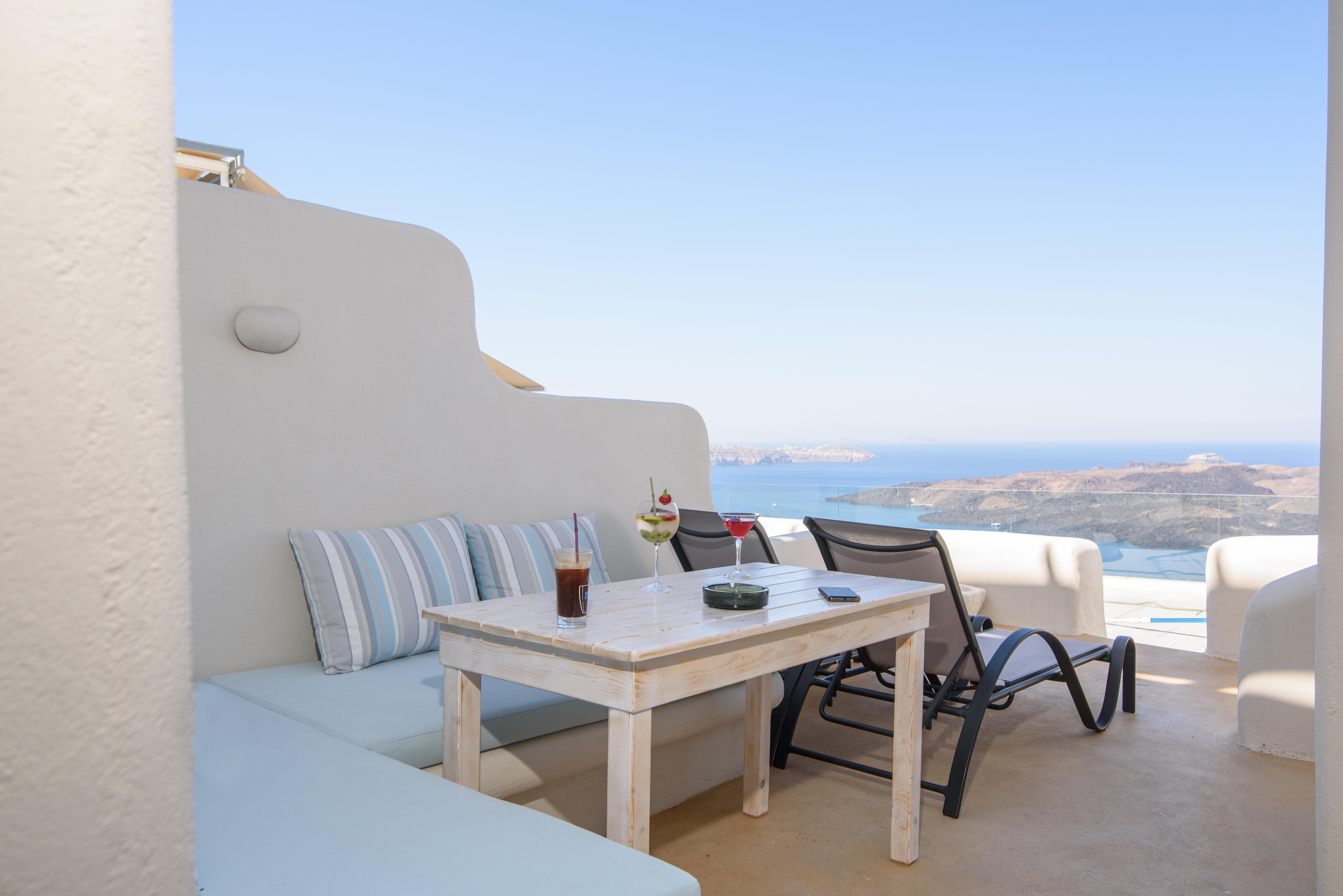 Hotel On The Cliff Fira  Exterior foto