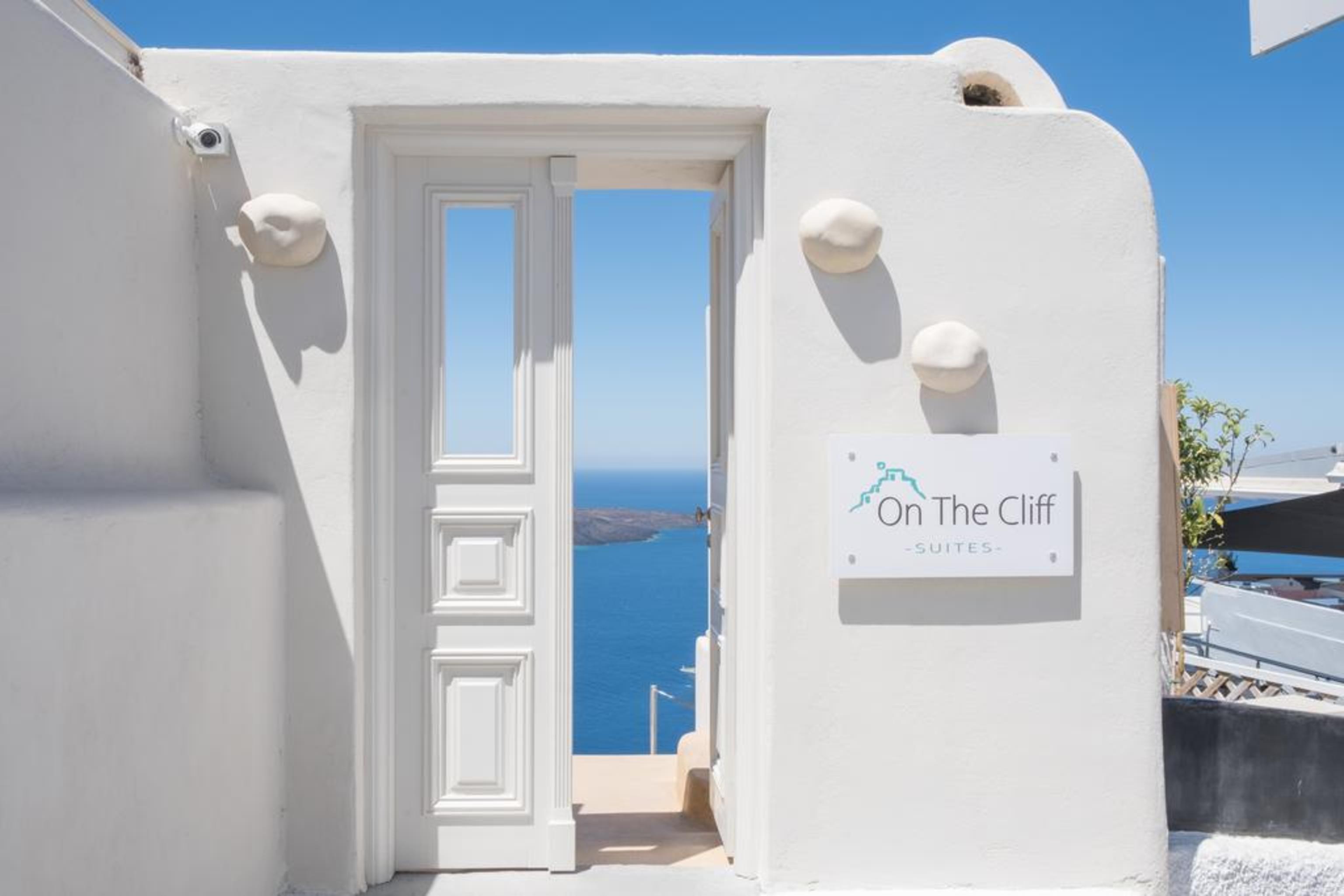 Hotel On The Cliff Fira  Exterior foto