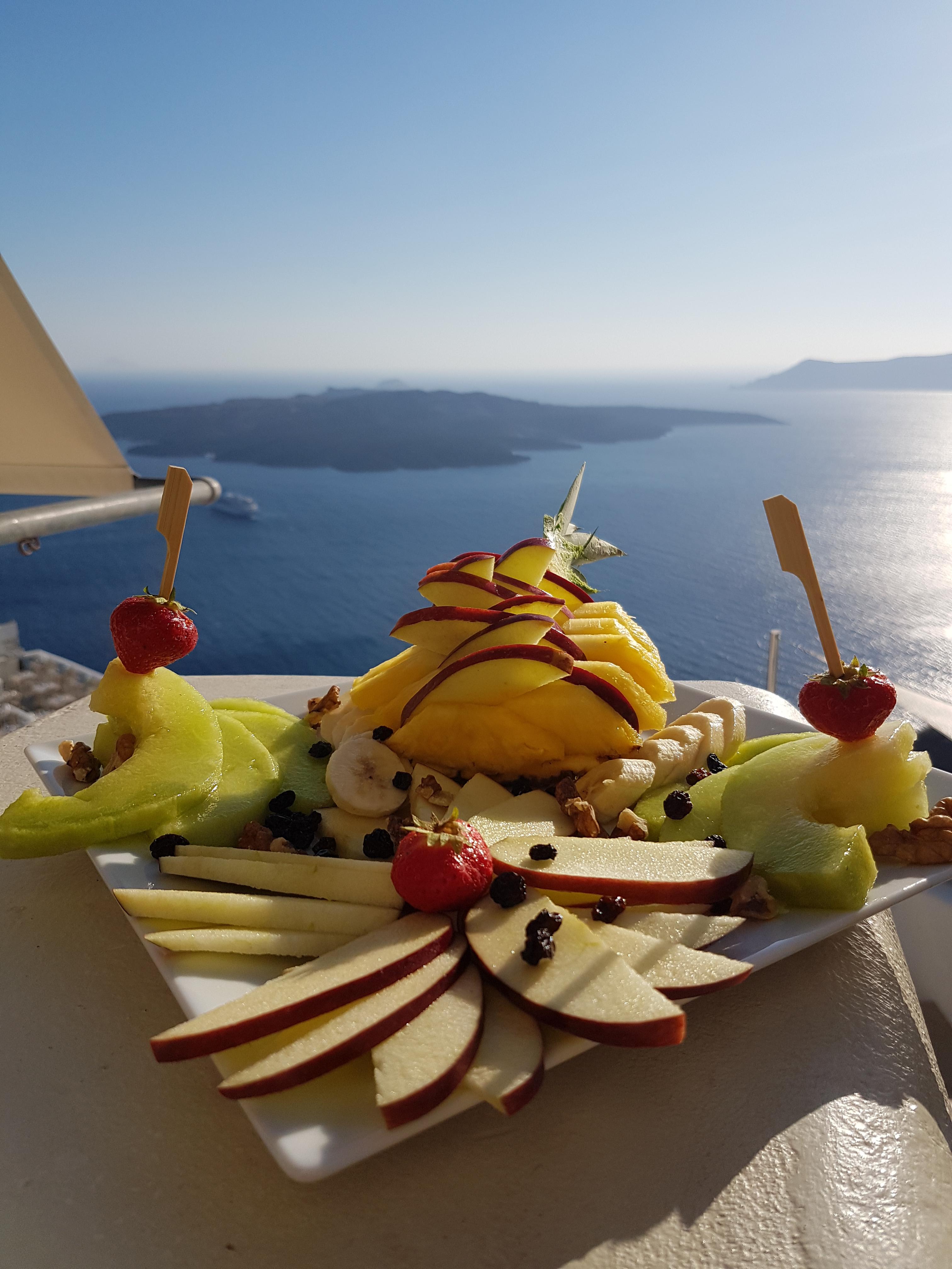 Hotel On The Cliff Fira  Exterior foto