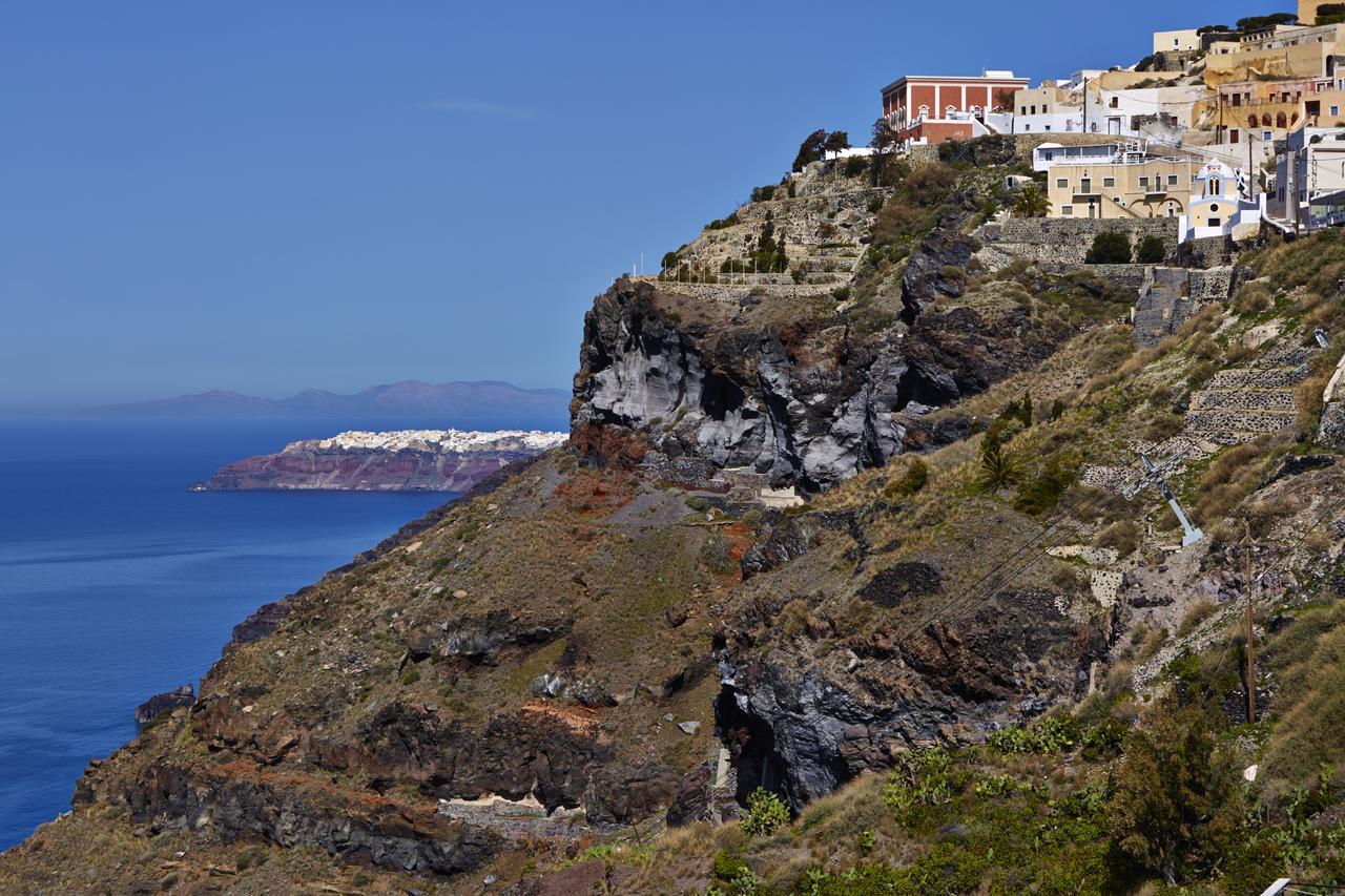 Hotel On The Cliff Fira  Exterior foto