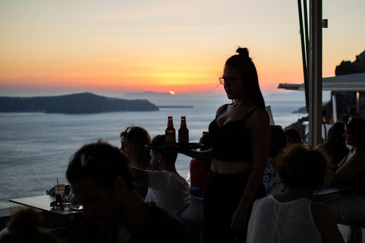 Hotel On The Cliff Fira  Exterior foto