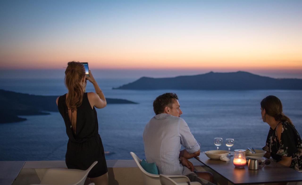 Hotel On The Cliff Fira  Exterior foto